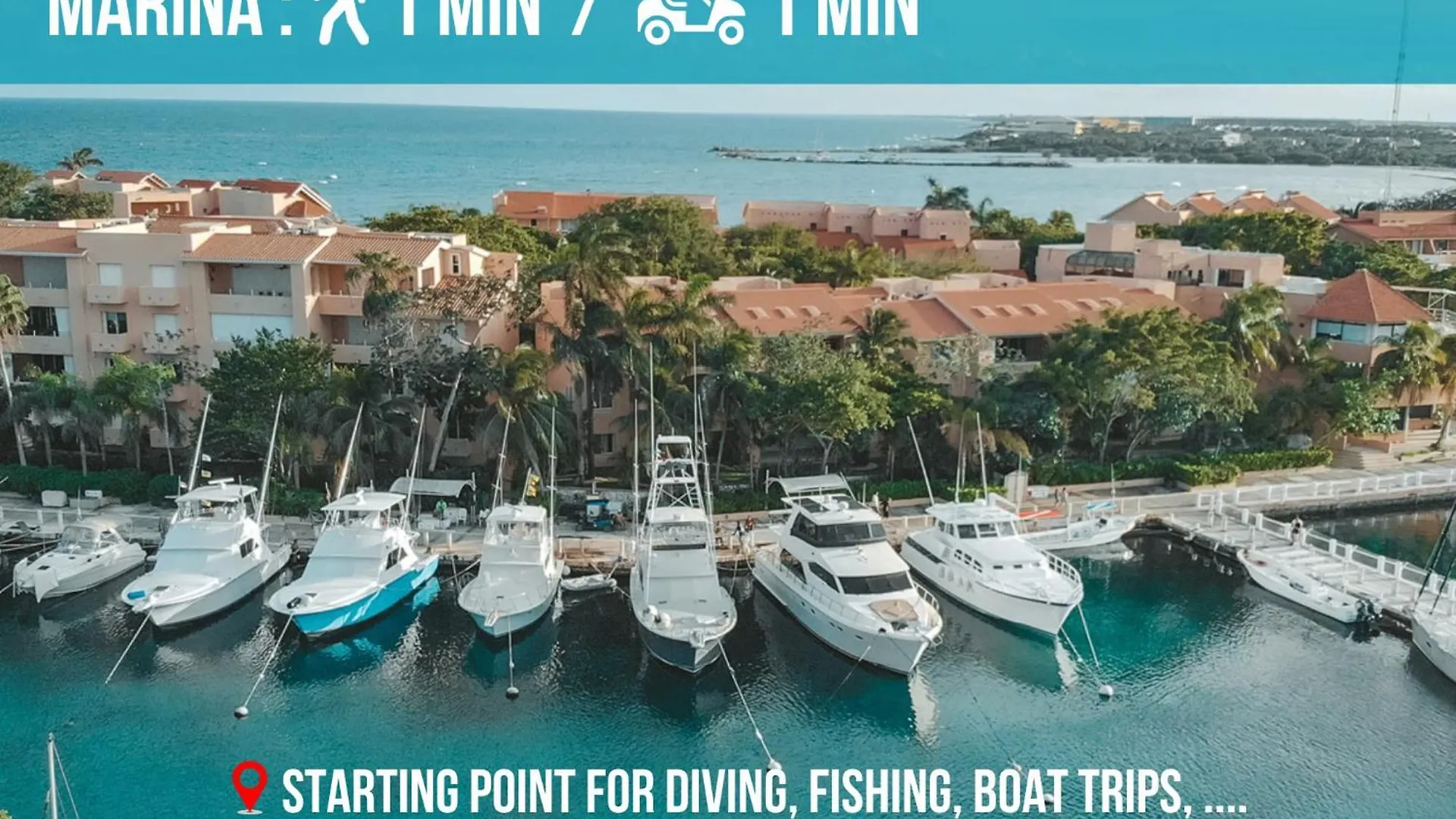 Apartamento Studio Au Coeur De La Marina Puerto Aventuras
